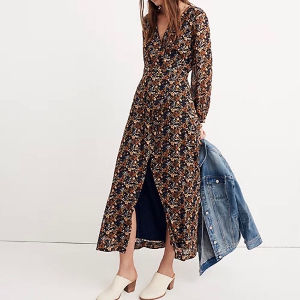 Madewell Nightflower Maxi in Prairie Blossom